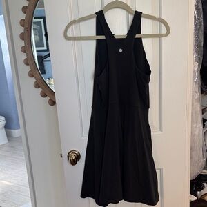 Athleta Black Backless Dress